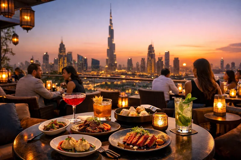 CÉ LA VI Dubai — один из лучших ресторанов Dubai